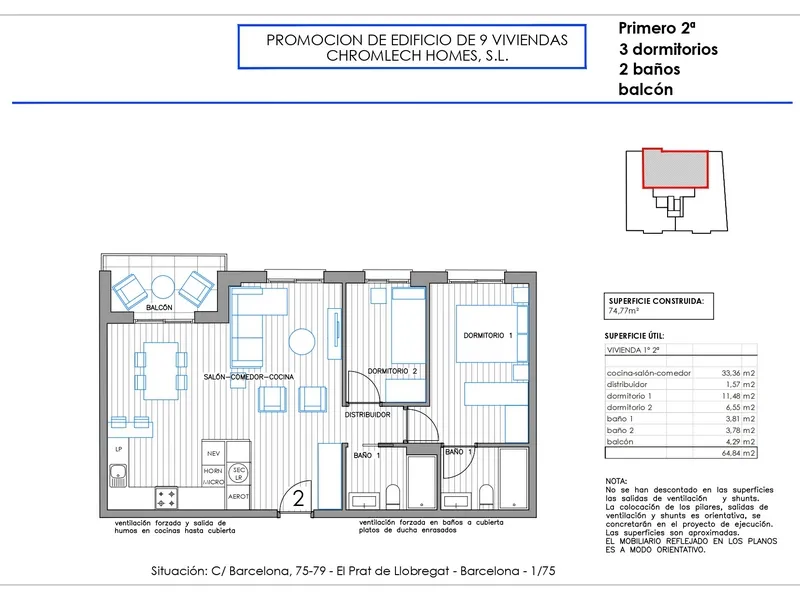 Comprar piso en El Prat de Llobregat 