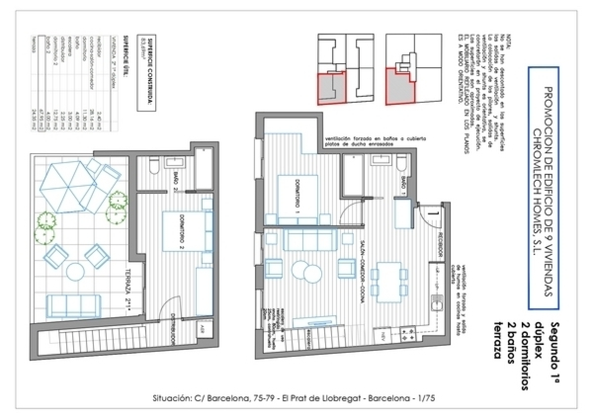 6443 Obra Nueva en venta en El Prat de Llobregat 