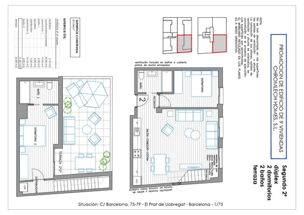 6444 Obra Nueva en venta en El Prat de Llobregat 